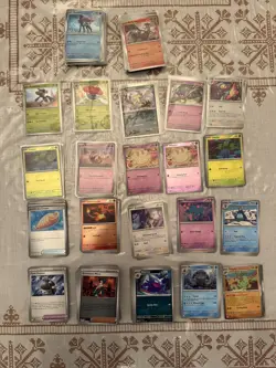 1000+ Pokemon Phantasmal Flames Bulk Common, Uncommon, Rare, Holo, Reverse Holo - Image 1