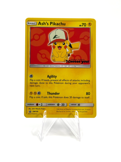 Pokemon Ash's Pikachu Promo Sun & Moon Promo SM109 - Image 1