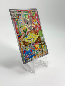 Pokemon Cinccino Illustration Rare Scarlet & Violet: Temporal Forces 183/162 - Image 3