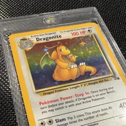 1999 Pokemon Dragonite 4/62 Fossil Set Rare Holo WOTC - Image 2