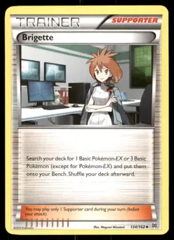 Pokemon TCG Brigette Brigette Uncommon Regular - Image 1
