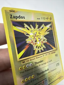 Pokemon TCG Zapdos 42/108 XY Evolutions Reverse Holo Foil Rare LP / MP - Image 3
