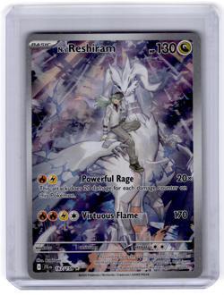 N's Reshiram 167/159 Sv09: Journey Together Holo Illustration Rare Pokemon NM/M - Image 1