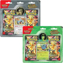 TWO Pokemon Ascended Heroes Booster Blister 2 Packs w/ Promo/Coins, SEALED NEW - Image 1