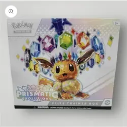 🔥 Pokemon TCG Prismatic Evolutions Elite Trainer Box ETB New Sealed Fast Ship - Image 1
