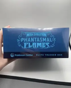 Phantasmal Flames Pokemon Center ETB Exclusive Sealed & IN-HAND Ready to Ship 🚚 - Image 4