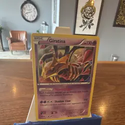 Pokemon holo Giratina XY 184 Basic Dragon Ability 130 HP 2016 TCG - Image 2