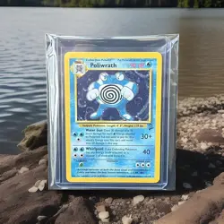 Poliwrath 15/130 Base Set 2 Holo Rare NM Pokemon TCG WOTC Vintage 1999 - Image 1
