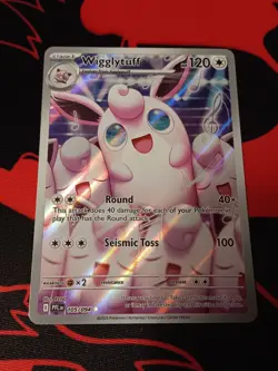 Wigglytuff - Pokemon Phantasmal Flames - Illustration Rare HoloFoil #105/094 - Image 1