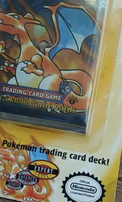 Pokemon Base Set 1st EDITION Charizard Blister Booster Pack 1999 English SEALED - Image 3