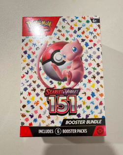151 Booster Bundle Pokemon TCG Scarlet & Violet Factory Sealed - Image 1