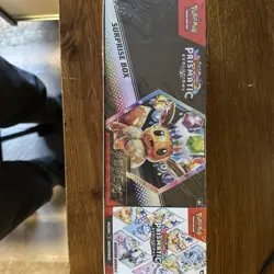 Sam’s Club Exclusive Pokemon Prismatic Evolutions Surprise Box & Booster Bundle - Image 1