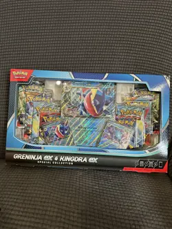 LOT OF 5 Pokemon Walmart Black Friday Box Greninja & Kingdra Special Collection - Image 2