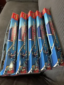 LOT OF 5 Pokemon Walmart Black Friday Box Greninja & Kingdra Special Collection - Image 3