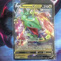 Rayquaza V SWSH147 SWSH: Sword & Shield Pokemon Promo LP - Image 1