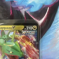 Rayquaza V SWSH147 SWSH: Sword & Shield Pokemon Promo LP - Image 3