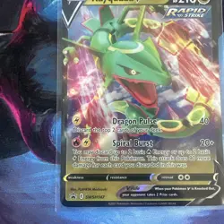 Rayquaza V SWSH147 SWSH: Sword & Shield Pokemon Promo LP - Image 5
