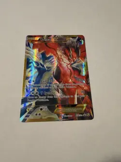 FULL ART Yveltal EX ULTRA RARE XY150a Alternate Xerneas Alt Art Pokemon - LP/MP - Image 1