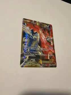 FULL ART Yveltal EX ULTRA RARE XY150a Alternate Xerneas Alt Art Pokemon - LP/MP - Image 2