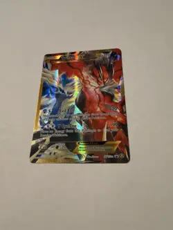 FULL ART Yveltal EX ULTRA RARE XY150a Alternate Xerneas Alt Art Pokemon - LP/MP - Image 3