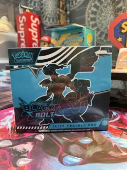 Pokemon TCG: Scarlet & Violet Black Bolt Elite Trainer Box - Sealed - ETB - Image 1