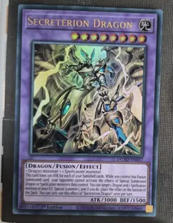 Yugioh! Secreterion Dragon DUAD-EN037 Duelist's Advance 1st Edition NM - Image 1
