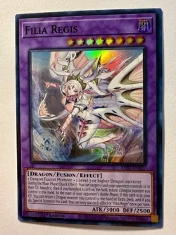 Yugioh! Filia Regis ALIN-EN037 Super Rare 1st Ed. English - Image 1