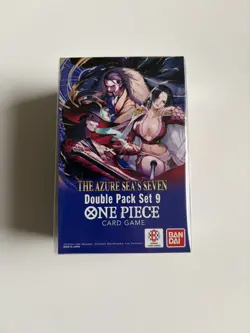One Piece TCG OP-14 The Azure Sea's Seven Double Pack Set Vol. 9 NEW SEALED - Image 1