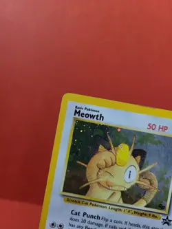 Pokemon Karte/card - Meowth Mauzi Black Star Promo 10 - Light Played - Image 2