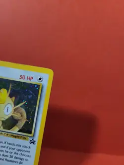 Pokemon Karte/card - Meowth Mauzi Black Star Promo 10 - Light Played - Image 3