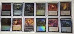 Magic The Gathering Lorwyn Eclipsed Foil/Regular 12 Card Lot NM - Image 1