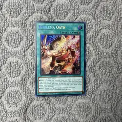 Emblema Oath - MP24-EN146 - 1st Edition - Secret Rare - NM/M YuGiOh card - Fresh - Image 1