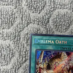 Emblema Oath - MP24-EN146 - 1st Edition - Secret Rare - NM/M YuGiOh card - Fresh - Image 2