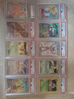 33 Psa And Beckett Graded Pokemon Cards Japanese And English - Image 1