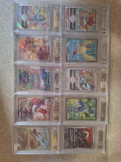 33 Psa And Beckett Graded Pokemon Cards Japanese And English - Image 3