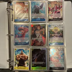 One Piece Lot Binder Collection! 440+ Cards! - Image 1