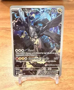 N’s Zekrom Pokemon Center Stamped Promo 31 Ascended Heroes ETB TCG Card NM - Image 1