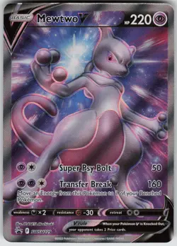 Mewtwo V - Promo SWSH: Sword & Shield Promo Cards SWSH229 NM - Image 1