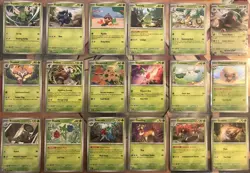 POKEMON TEMPORAL FORCES x155 COMPLETE C/UNC/HOLO RARE/EX DOUBLE RARE CARD SET - Image 1