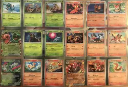 POKEMON TEMPORAL FORCES x155 COMPLETE C/UNC/HOLO RARE/EX DOUBLE RARE CARD SET - Image 2