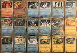 POKEMON TEMPORAL FORCES x155 COMPLETE C/UNC/HOLO RARE/EX DOUBLE RARE CARD SET - Image 3