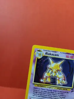 Pokemon Karte/card - Alakazam Simsala - Swirl Base Set 2 Holo - Excellent - Image 2