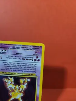 Pokemon Karte/card - Alakazam Simsala - Swirl Base Set 2 Holo - Excellent - Image 5