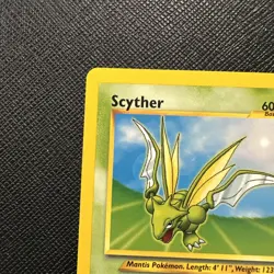 2000 Pokemon Black Star Promo Scyther 45/53 Wotc Regular Trading Card Game TCG - Image 3