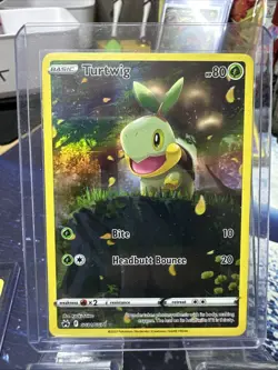 Turtwig GG31/GG70 Crown Zenith: Galarian Gallery Pokemon Card NM - Image 1