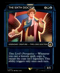 The Sixth Doctor LP Light Play Dr. Who MTG [8093] - Image 1