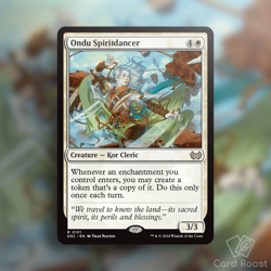 MTG Magic Ondu Spiritdancer 0101 Commander: Duskmourn: House of Horror DSC - Image 1