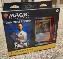 Magic: The Gathering Universes Beyond: Fallout Commander Deck - Science! MTG NIB - Image 1