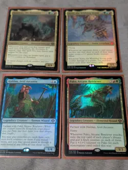 Magic the Gathering Commander 2020 Ikoria - ARCANE MAELSTROM Commander Sleeved - Image 3