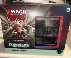 Magic The Gathering Duskmourn Endless Punishment Commander Deck NEW SEALED - Image 1